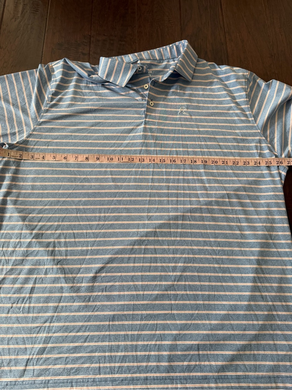 Rhoback The Birdie Stripe Polo Shirt Men's 3X - Picture 7 of 7